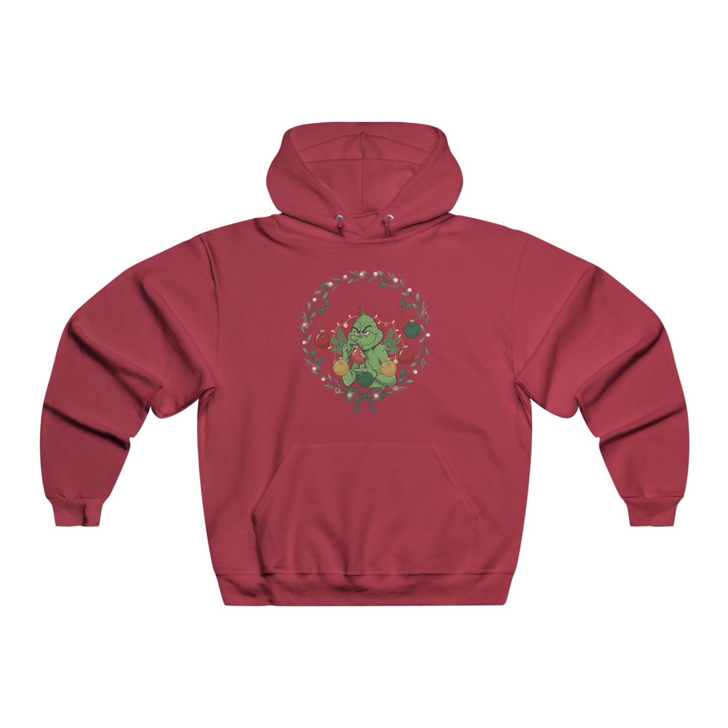 Grinch Christmas Hoodie — "Happy Grinchmas" Holiday Tree Sweatshirt