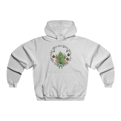Grinch Christmas Hoodie — "Happy Grinchmas" Holiday Tree Sweatshirt