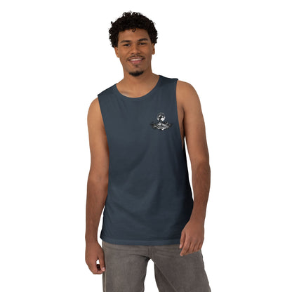 Barnard Tree Tank Top — Minimalist Chest Logo Athletic Tank