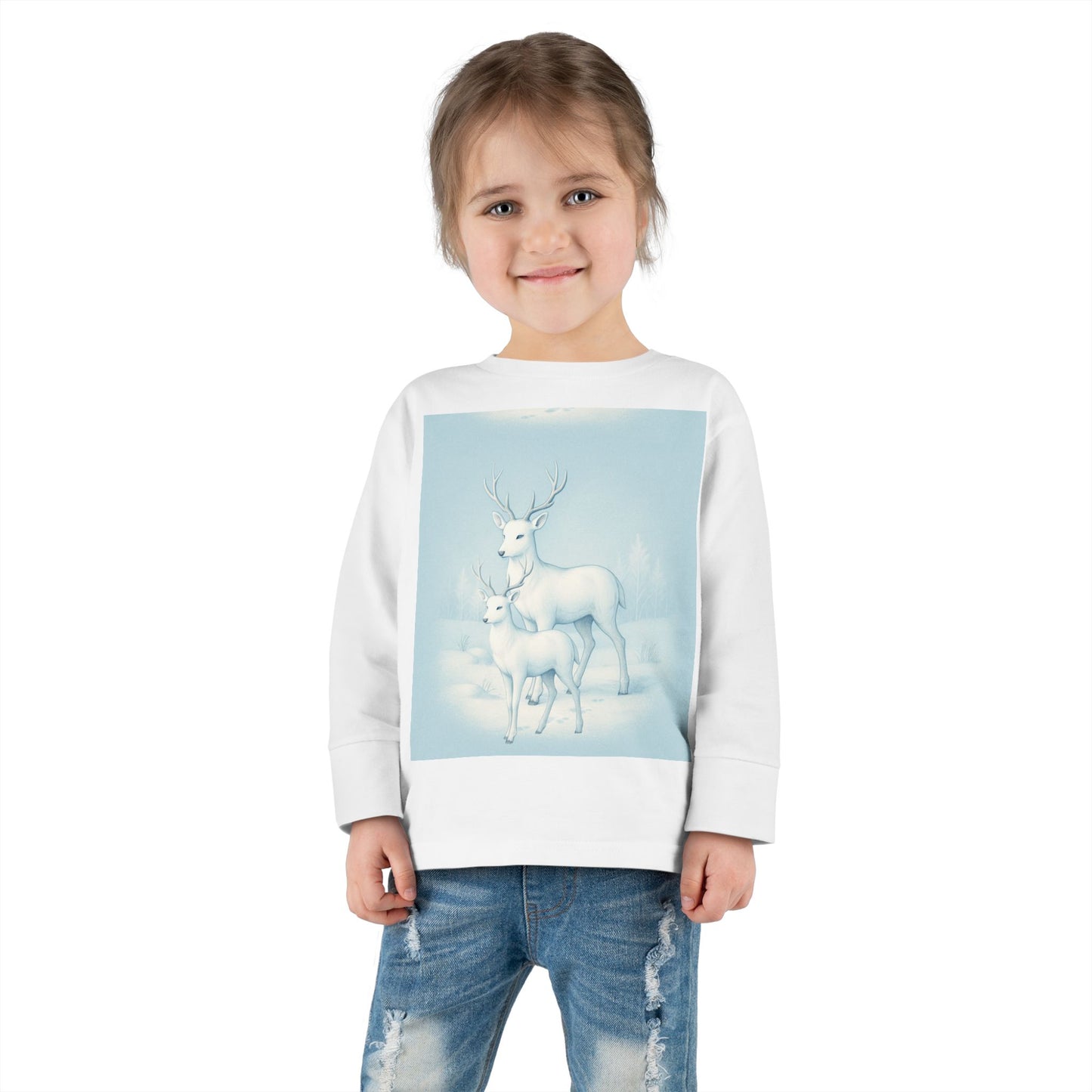 Winter Wonderland Toddler Long Sleeve Tee, Cute Reindeer Shirt, Kids Winter Apparel, Holiday Gift for Toddlers, Cozy Christmas Top, [...]
