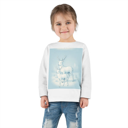 Winter Wonderland Toddler Long Sleeve Tee, Cute Reindeer Shirt, Kids Winter Apparel, Holiday Gift for Toddlers, Cozy Christmas Top, [...]