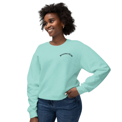Crewneck Sweatshirt - "Romans 12:10" Minimal Christian Faith Pullover