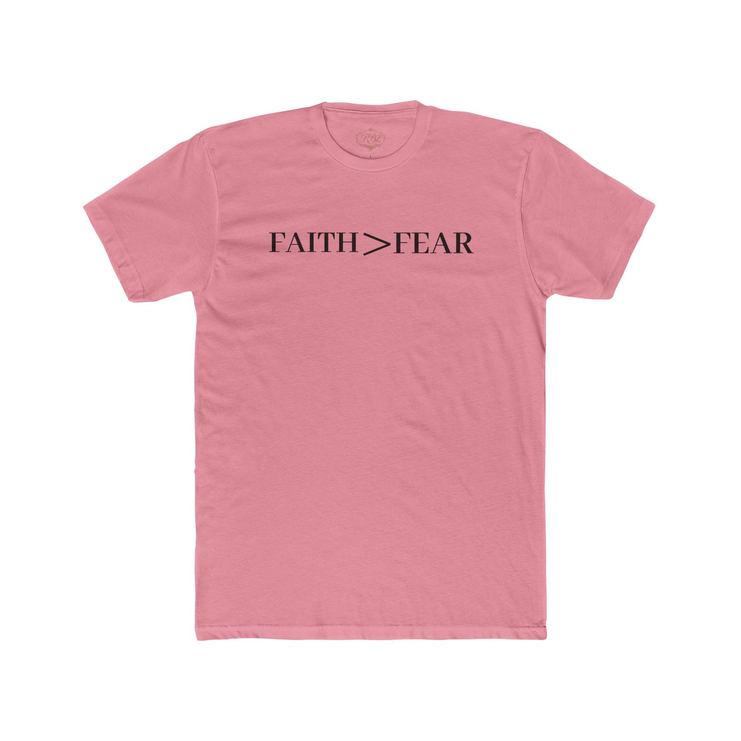 Faith > Fear T‑Shirt — 'Let Your Faith Be Bigger Than Your Fear' Inspirational Tee
