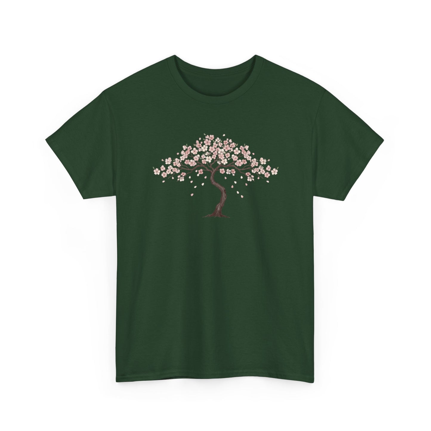 Cherry Blossom Tree T-Shirt — Minimal Floral Spring Tee