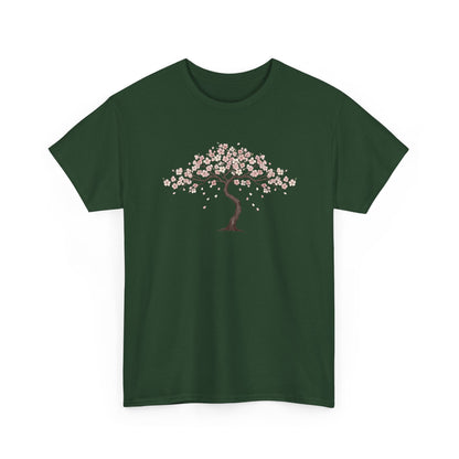 Cherry Blossom Tree T-Shirt — Minimal Floral Spring Tee
