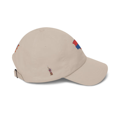 Armenia Flag Dad Cap — Embroidered Map Baseball Hat