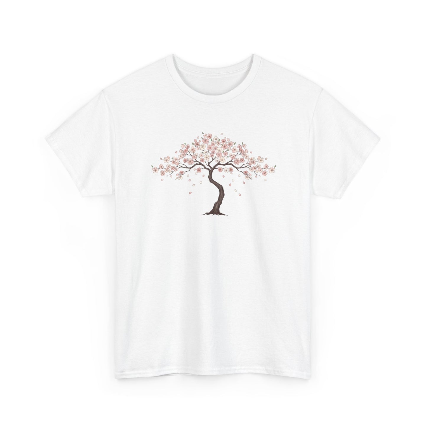 Cherry Blossom Tree T-Shirt — Minimal Floral Spring Tee