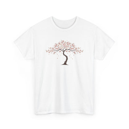 Cherry Blossom Tree T-Shirt — Minimal Floral Spring Tee