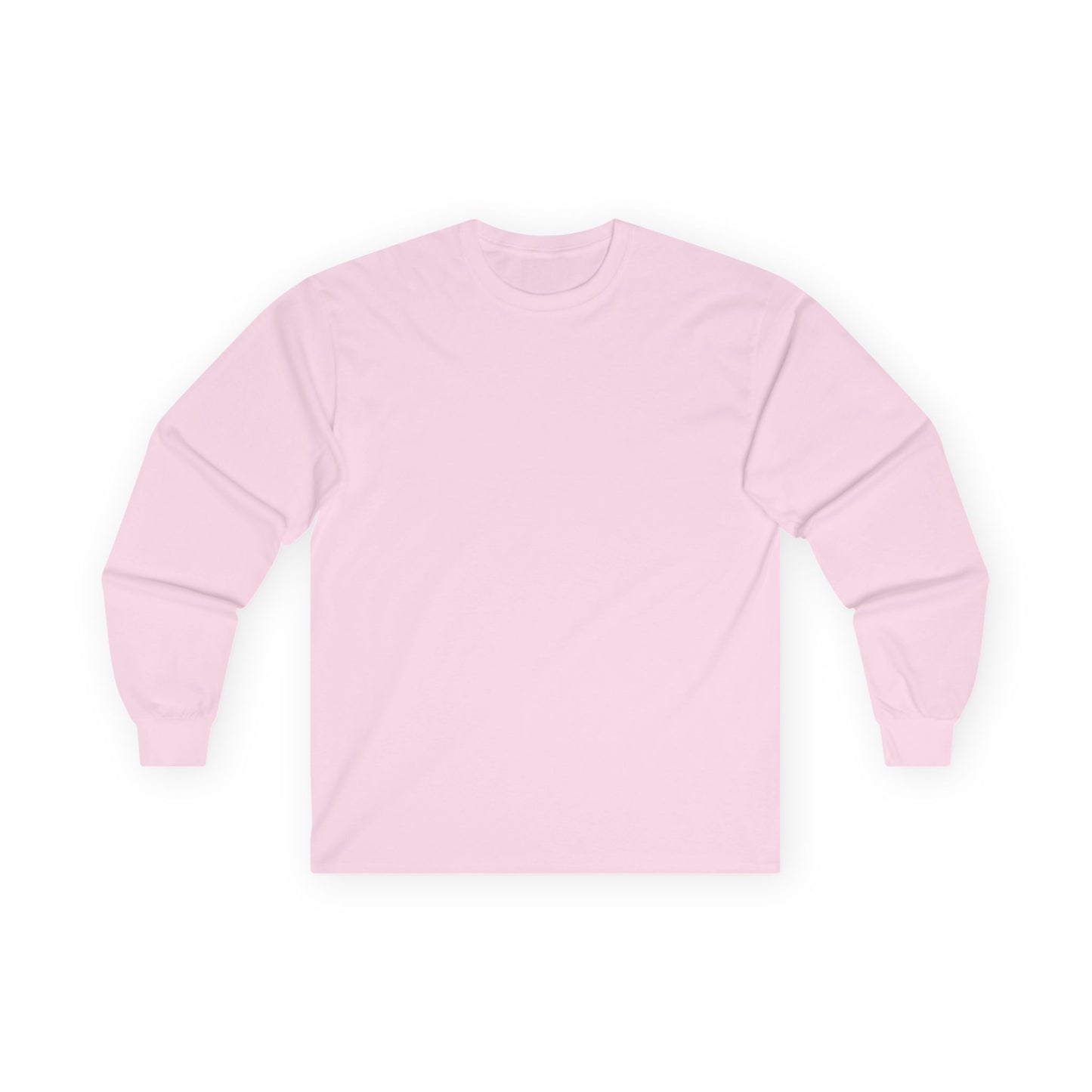 Long Sleeve Tee — "Breathe, Believe and Trust Yourself" Inspirational Back Text