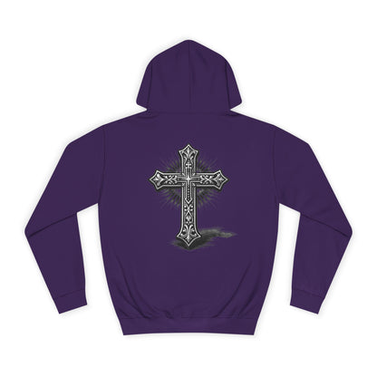 Religious Cross Hoodie — Ornate Gothic Cross Pullover
