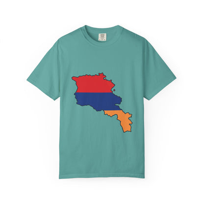 Armenia Map Flag T-Shirt — Armenian Pride Tee