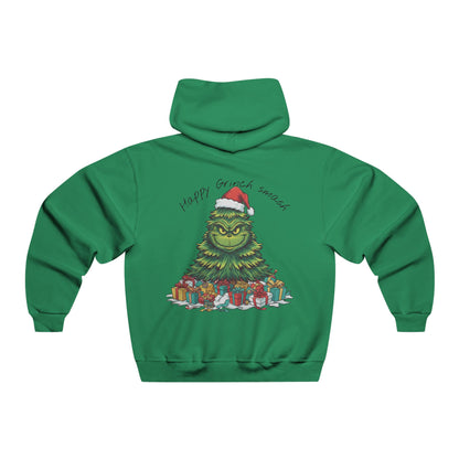 Grinch Christmas Hoodie — "Happy Grinchmas" Holiday Tree Sweatshirt