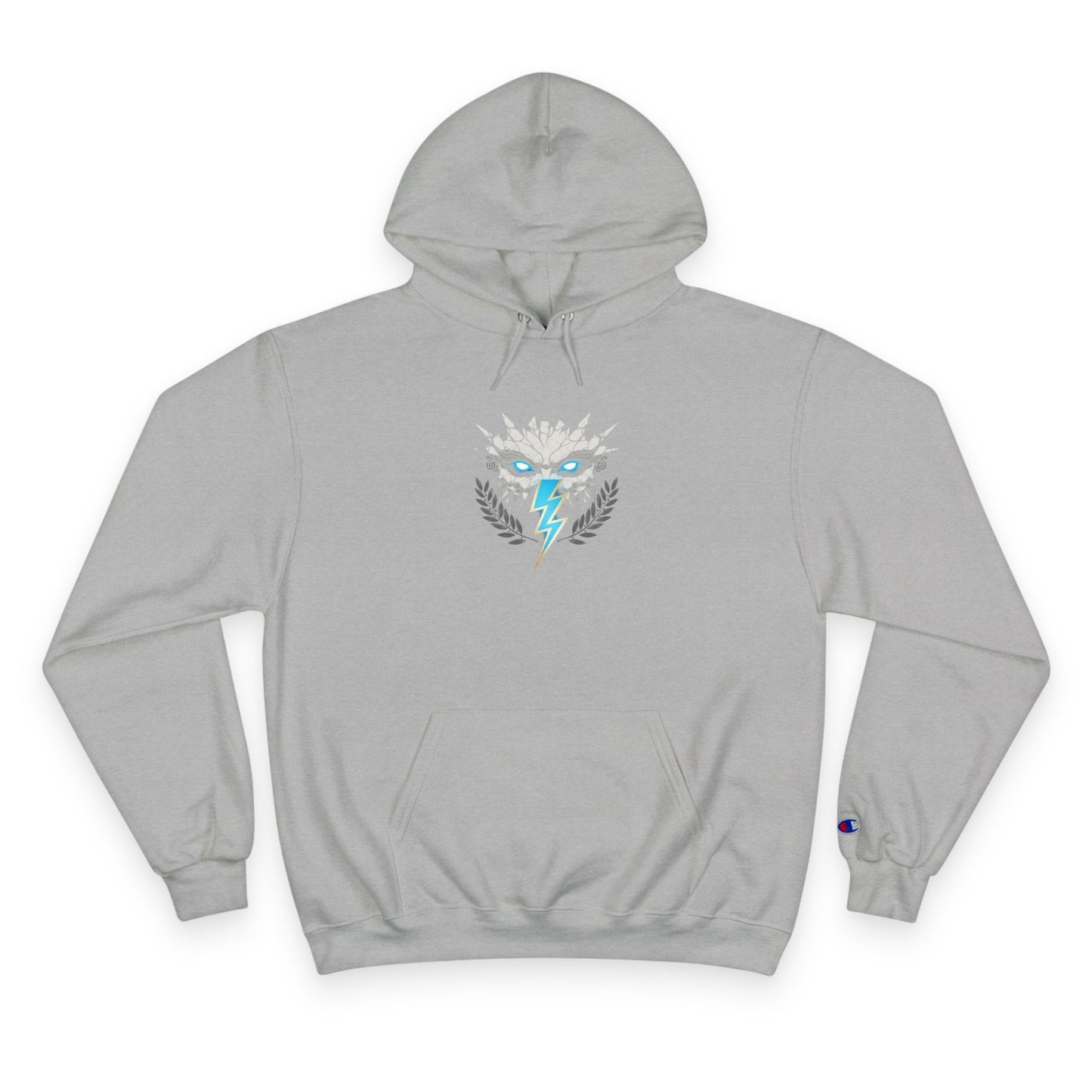 Champion Hoodie — Lightning Crest Athletic Logo Pullover