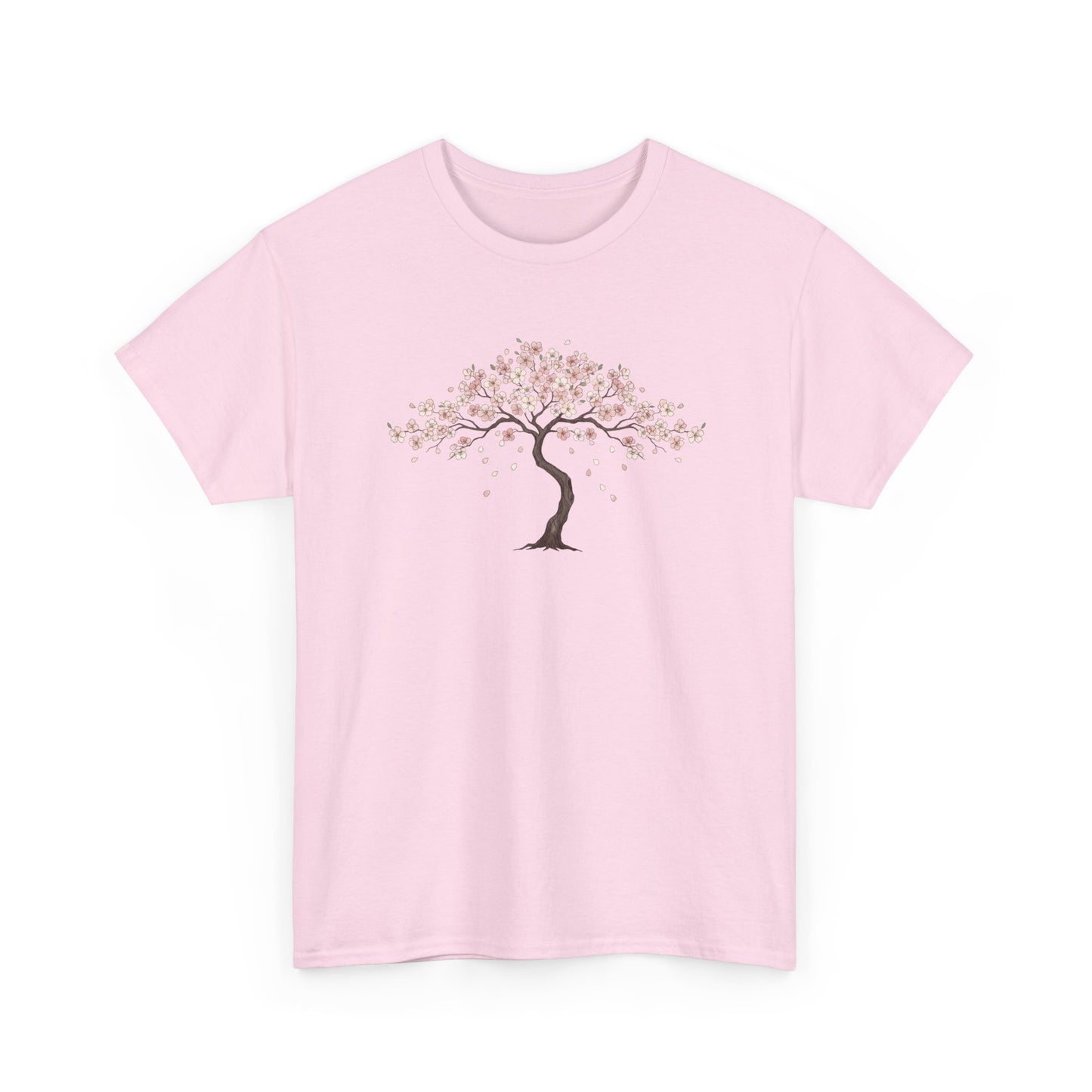Cherry Blossom Tree T-Shirt — Minimal Floral Spring Tee