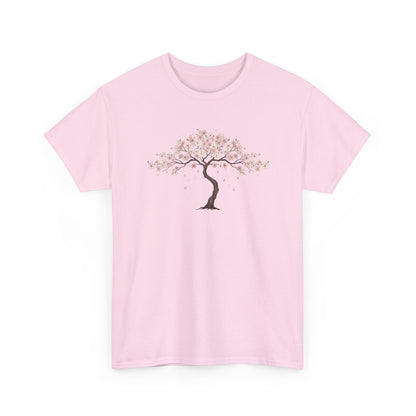 Cherry Blossom Tree T-Shirt — Minimal Floral Spring Tee
