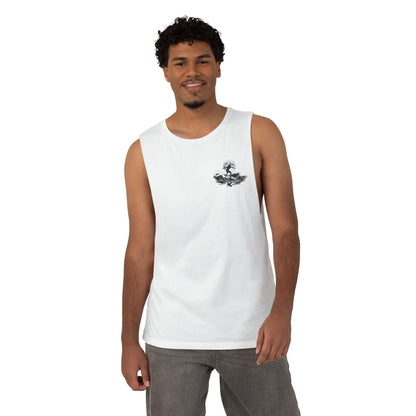 Barnard Tree Tank Top — Minimalist Chest Logo Athletic Tank