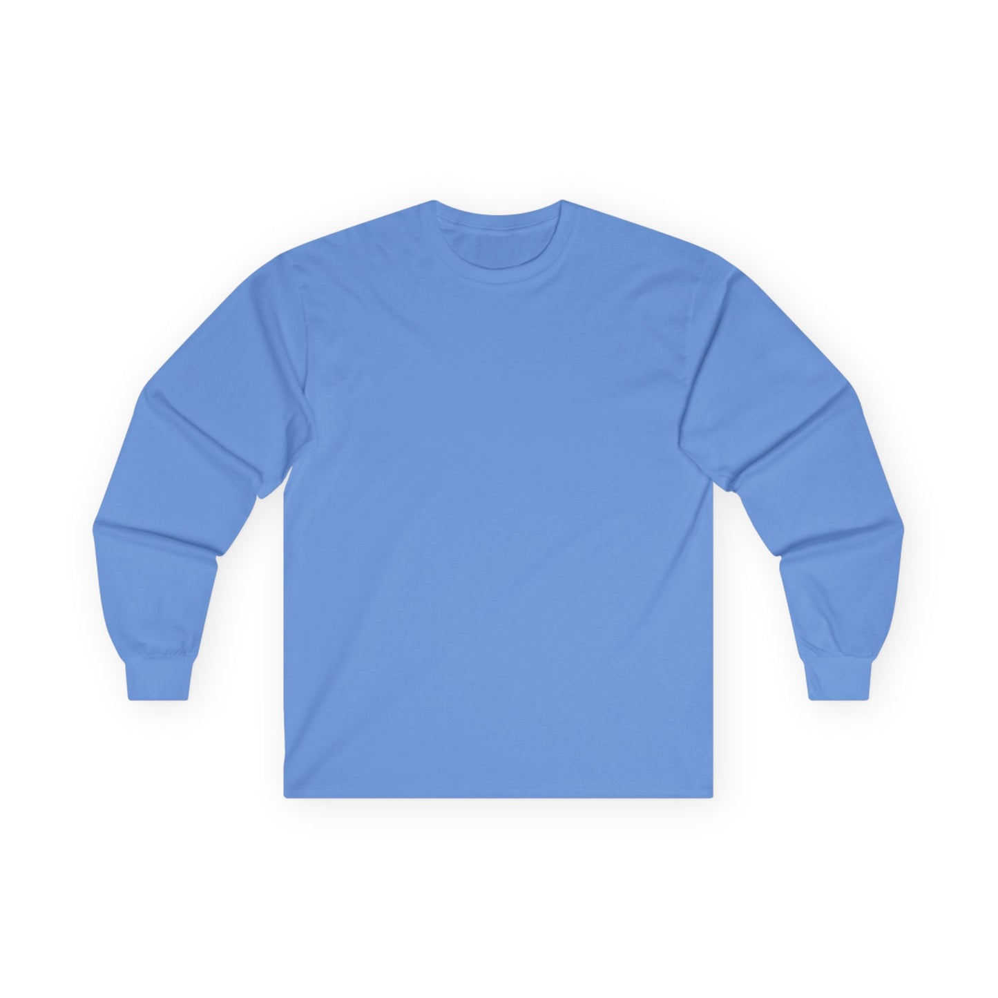 Long Sleeve Tee — "Breathe, Believe and Trust Yourself" Inspirational Back Text