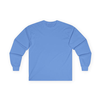 Long Sleeve Tee — "Breathe, Believe and Trust Yourself" Inspirational Back Text