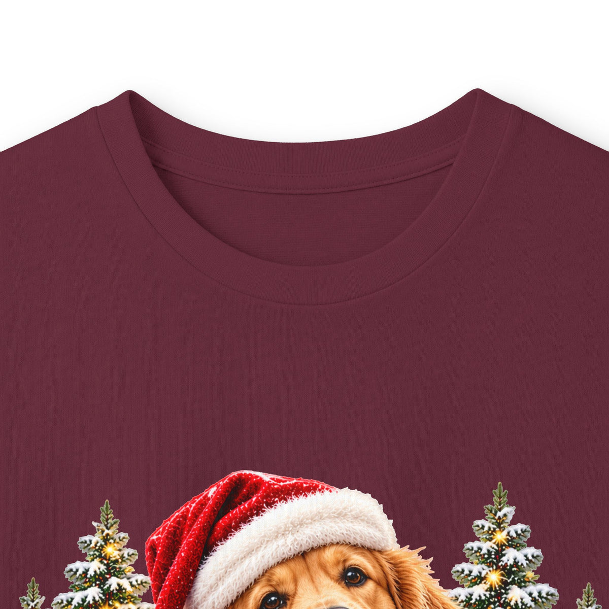Christmas Is Better With Paws – Golden Retriever Christmas Unisex Long Sleeve Shirt