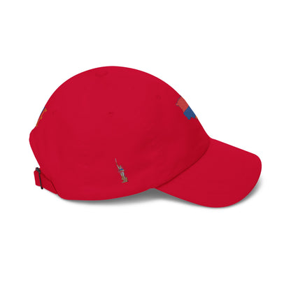 Armenia Flag Dad Cap — Embroidered Map Baseball Hat
