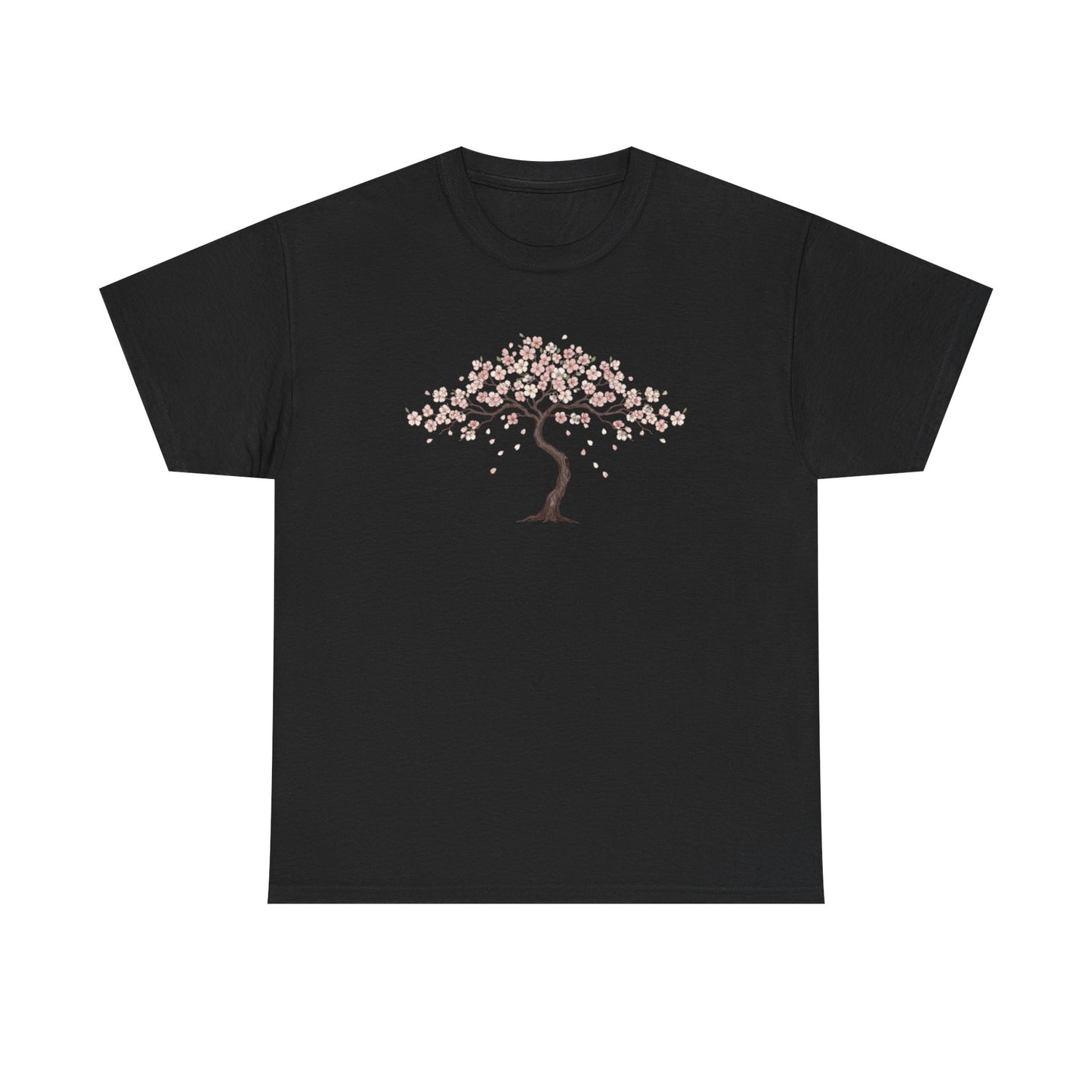 Cherry Blossom Tree T-Shirt — Minimal Floral Spring Tee