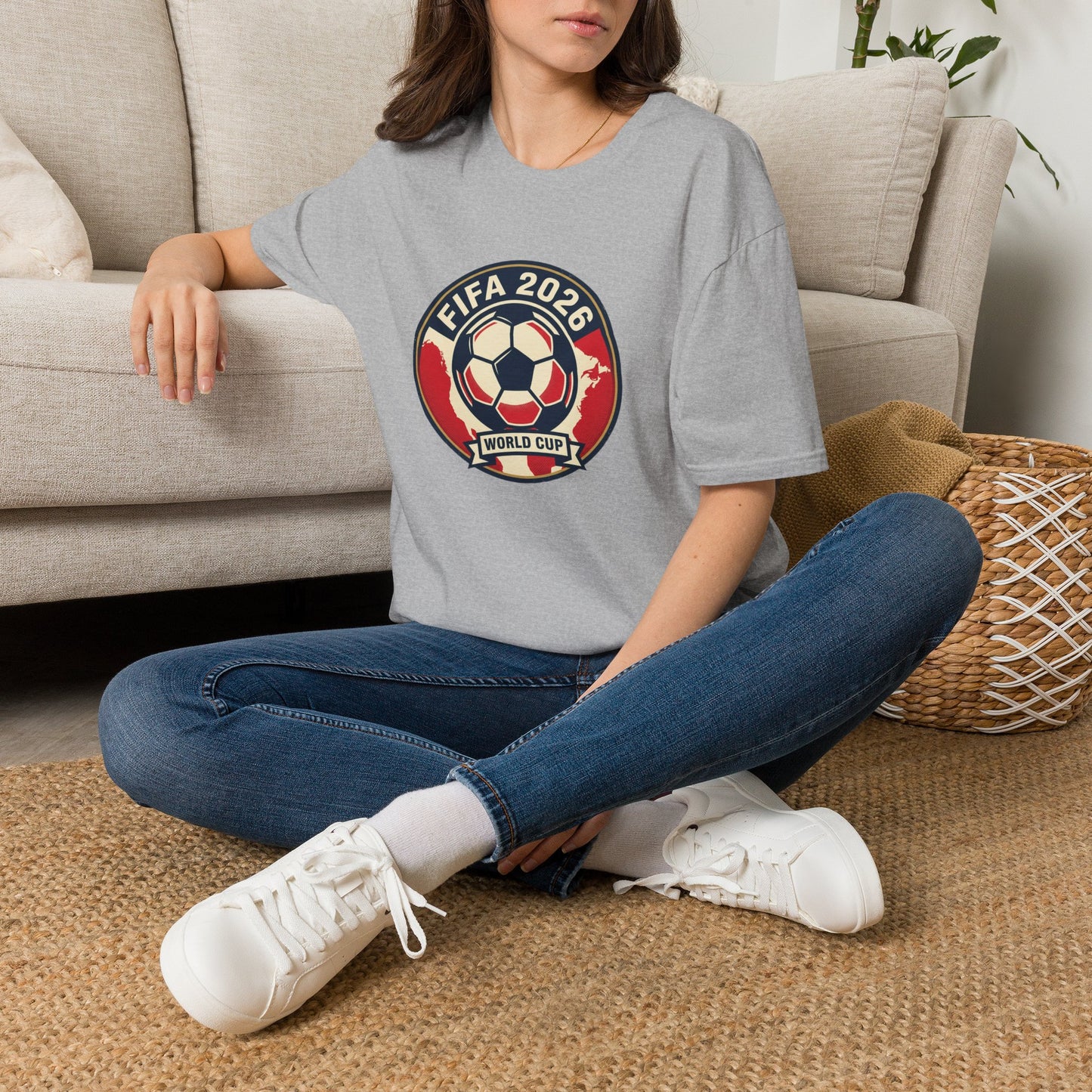FIFA 2026 Soccer World Cup T-Shirt — Retro Football Fan Tee