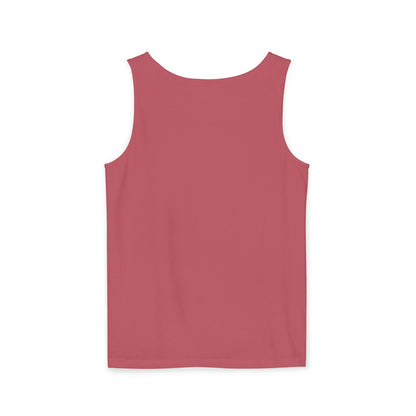 Flamingo Beach Tank Top — Tropical Palm Vacation Graphic Tank