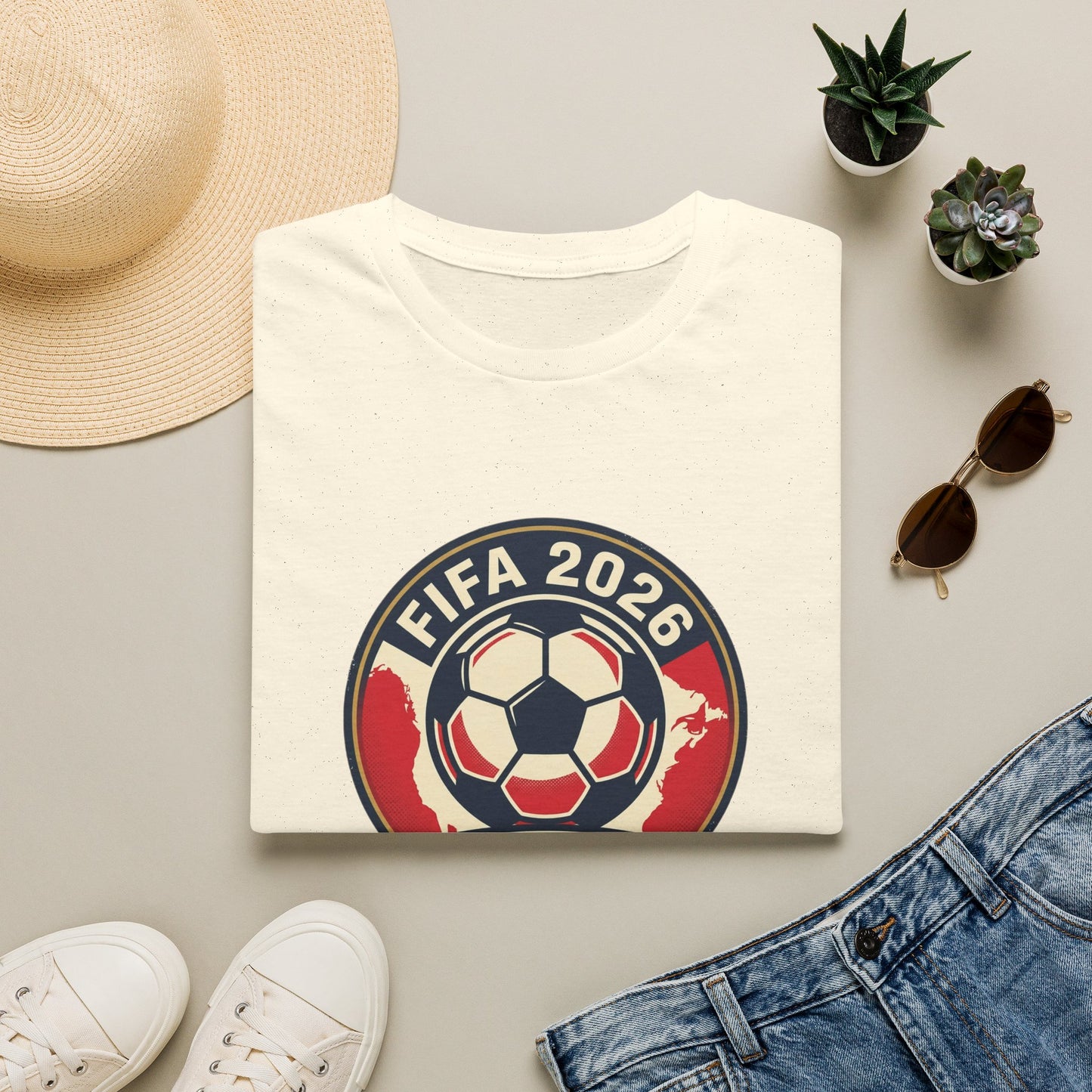 FIFA 2026 Soccer World Cup T-Shirt — Retro Football Fan Tee