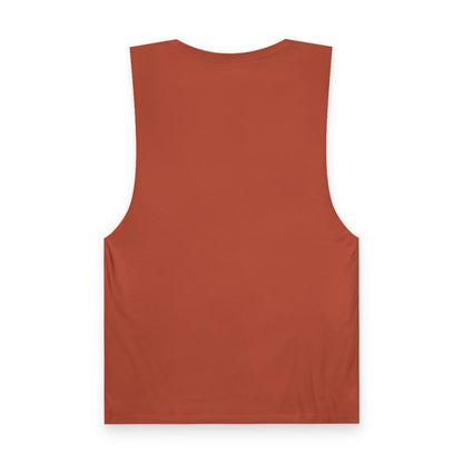 Barnard Tree Tank Top — Minimalist Chest Logo Athletic Tank