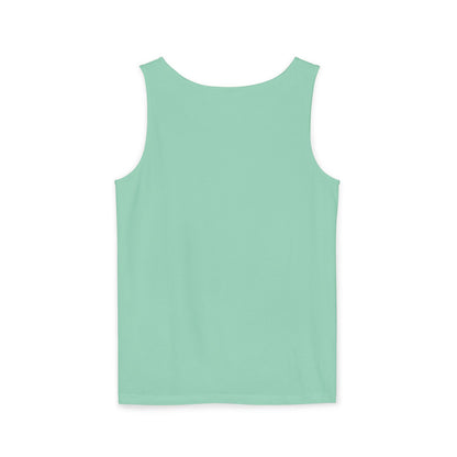 Flamingo Beach Tank Top — Tropical Palm Vacation Graphic Tank
