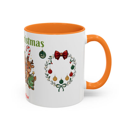 Merry Christmas & Happy New Year Gingerbread Holiday Mug (11oz/15oz)