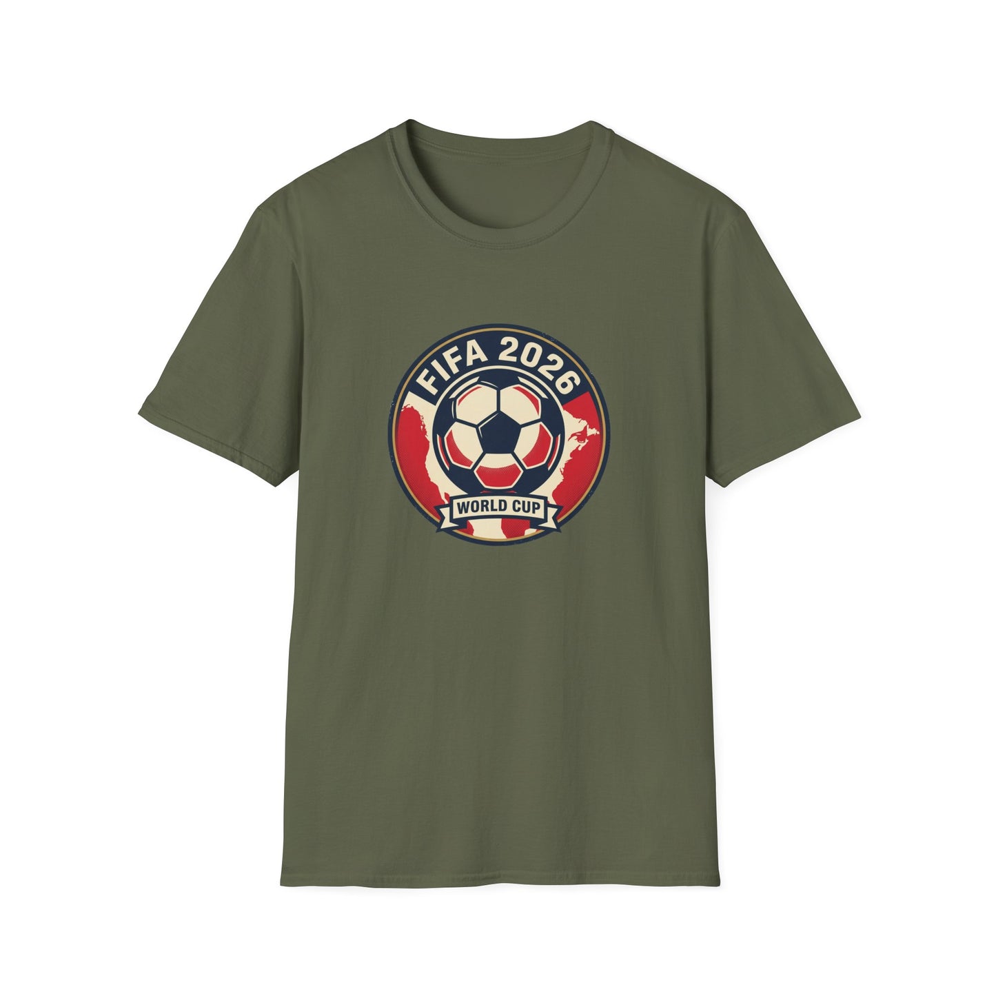 FIFA 2026 Soccer World Cup T-Shirt — Retro Football Fan Tee