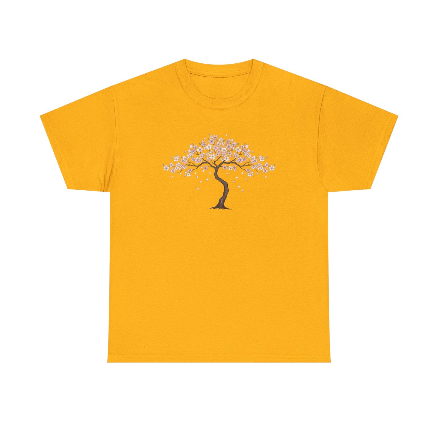 Cherry Blossom Tree T-Shirt — Minimal Floral Spring Tee