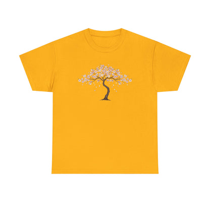 Cherry Blossom Tree T-Shirt — Minimal Floral Spring Tee