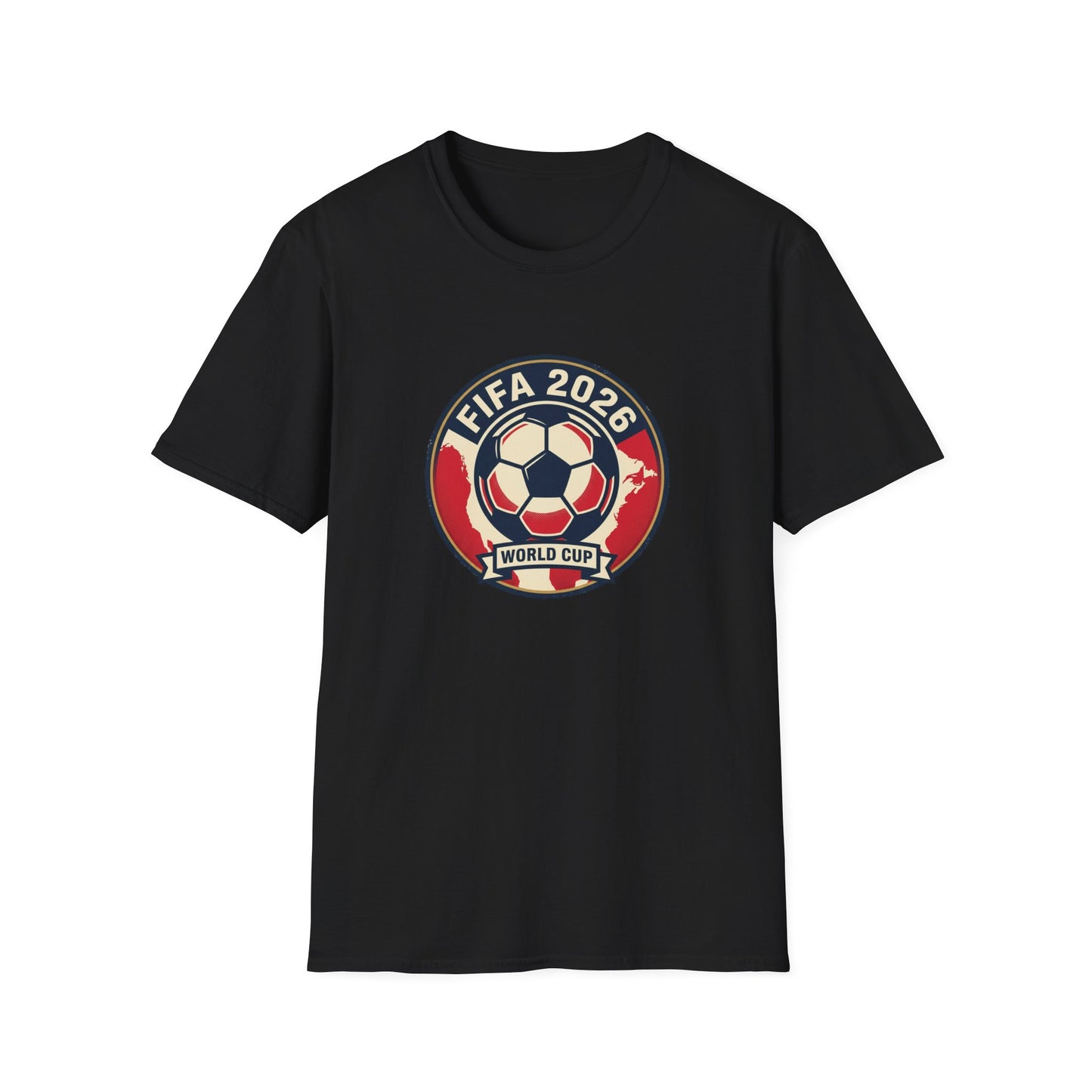 FIFA 2026 Soccer World Cup T-Shirt — Retro Football Fan Tee