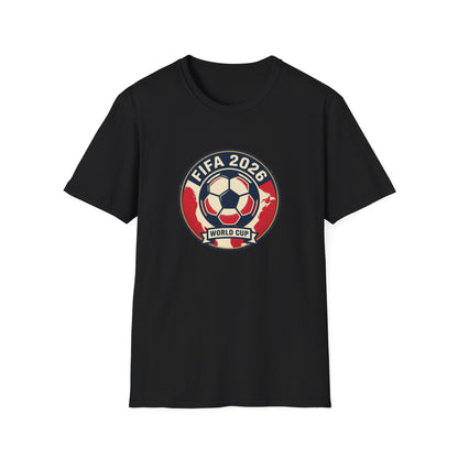 FIFA 2026 Soccer World Cup T-Shirt — Retro Football Fan Tee
