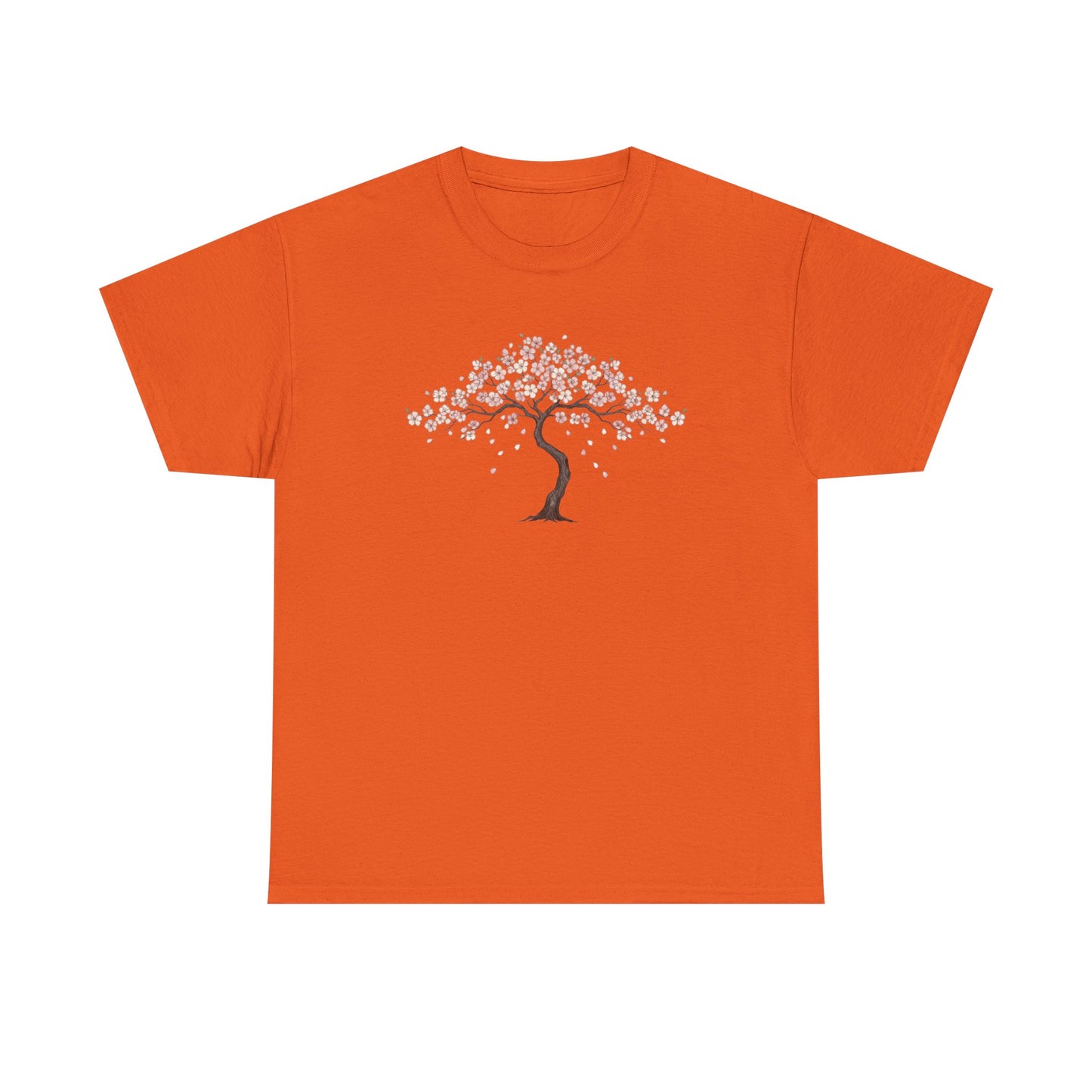 Cherry Blossom Tree T-Shirt — Minimal Floral Spring Tee