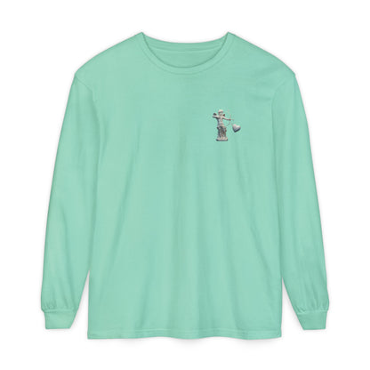 Cupid Cherub Long Sleeve Tee — Vintage Cupid Heart Graphic
