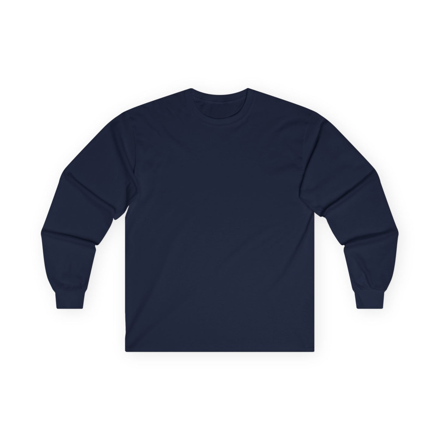 Long Sleeve Tee — "Breathe, Believe and Trust Yourself" Inspirational Back Text
