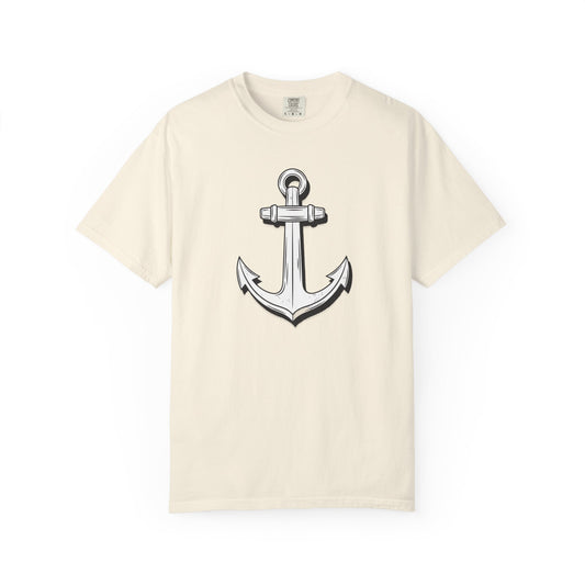 Anchor Graphic T-Shirt — Nautical Vintage Anchor Tee for Men & Women