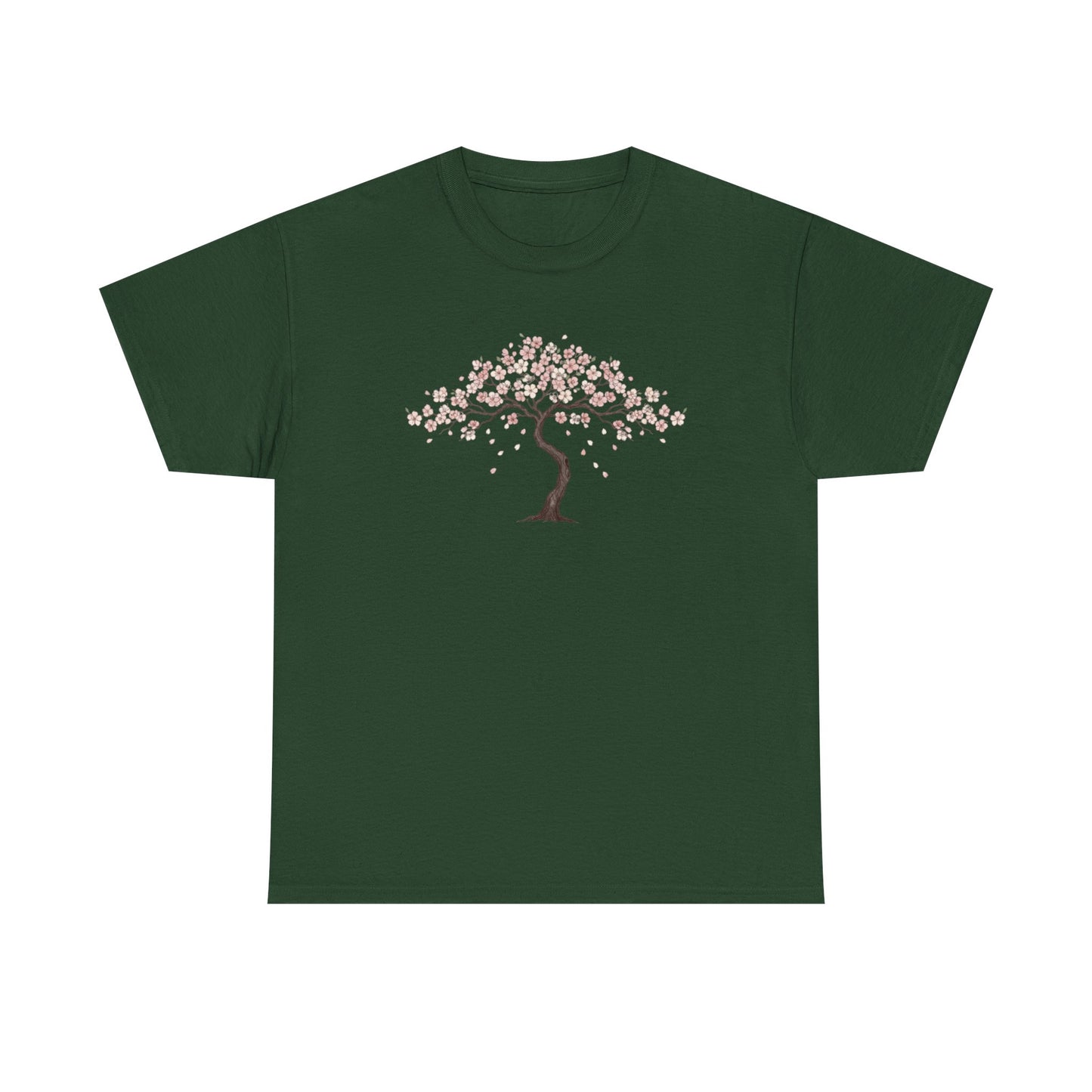 Cherry Blossom Tree T-Shirt — Minimal Floral Spring Tee
