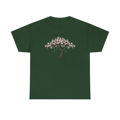Cherry Blossom Tree T-Shirt — Minimal Floral Spring Tee