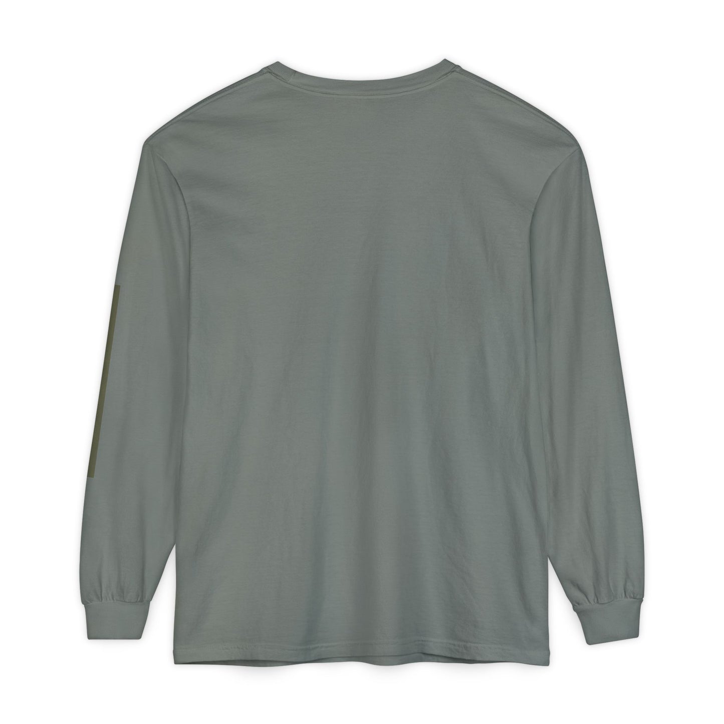 Minimalist Green Drop Long Sleeve T-Shirt