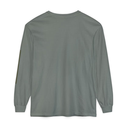 Minimalist Green Drop Long Sleeve T-Shirt
