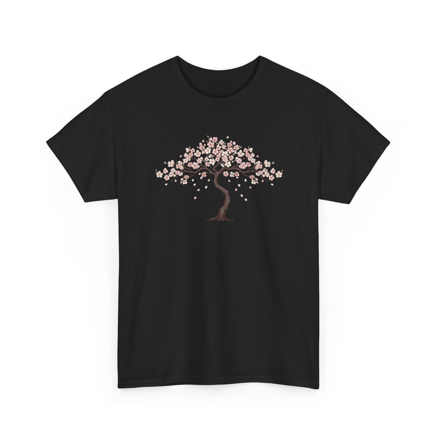 Cherry Blossom Tree T-Shirt — Minimal Floral Spring Tee