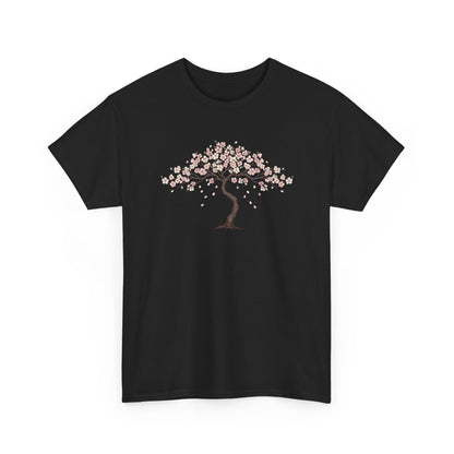 Cherry Blossom Tree T-Shirt — Minimal Floral Spring Tee