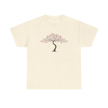Cherry Blossom Tree T-Shirt — Minimal Floral Spring Tee