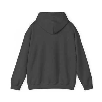 Windswept Tree Hoodie – Minimal Black Ink Nature Pullover