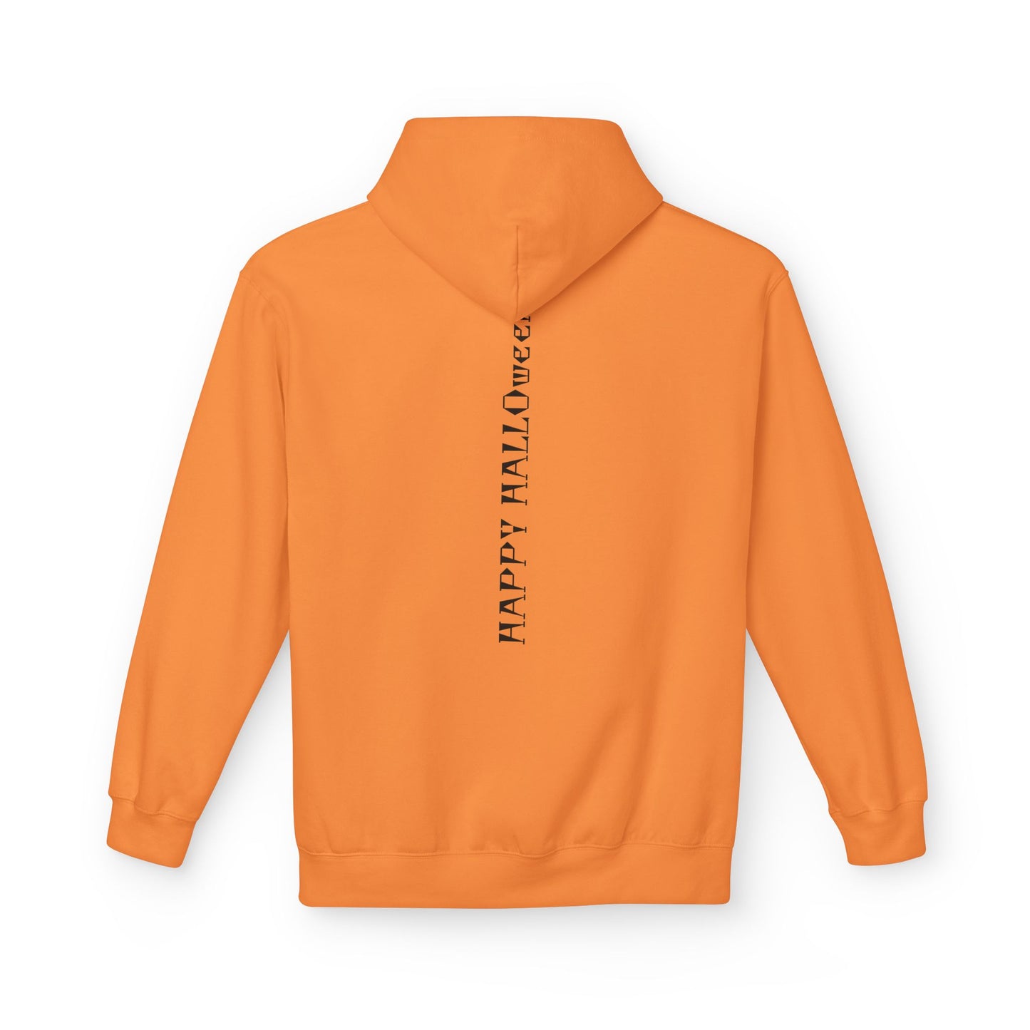 Halloween Pumpkin Graphic Hoodie, Unisex Midweight Fleece Sweatshirt, Spooky Fall Apparel, Fun Casual Wear, Gift for Halloween Lovers