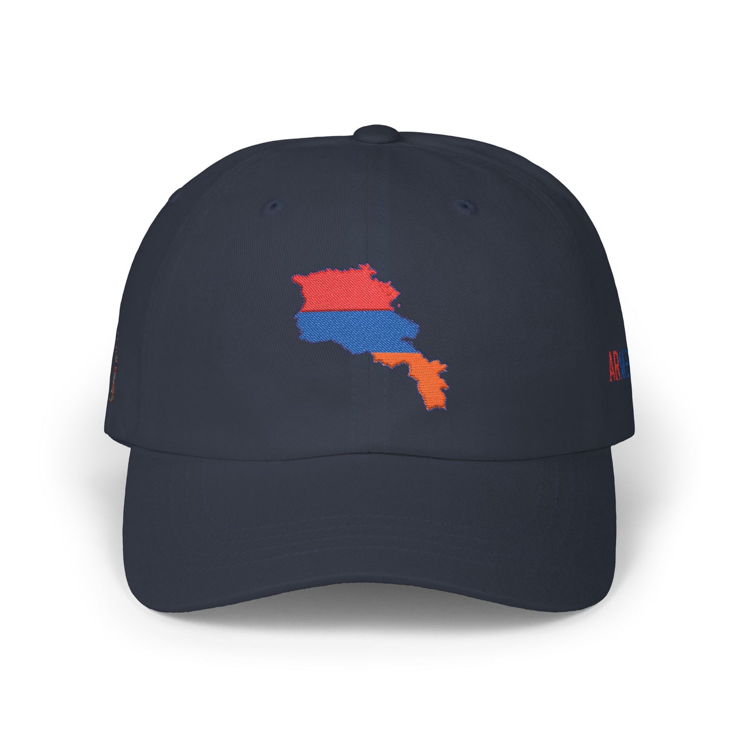 Armenia Flag Dad Cap — Embroidered Map Baseball Hat
